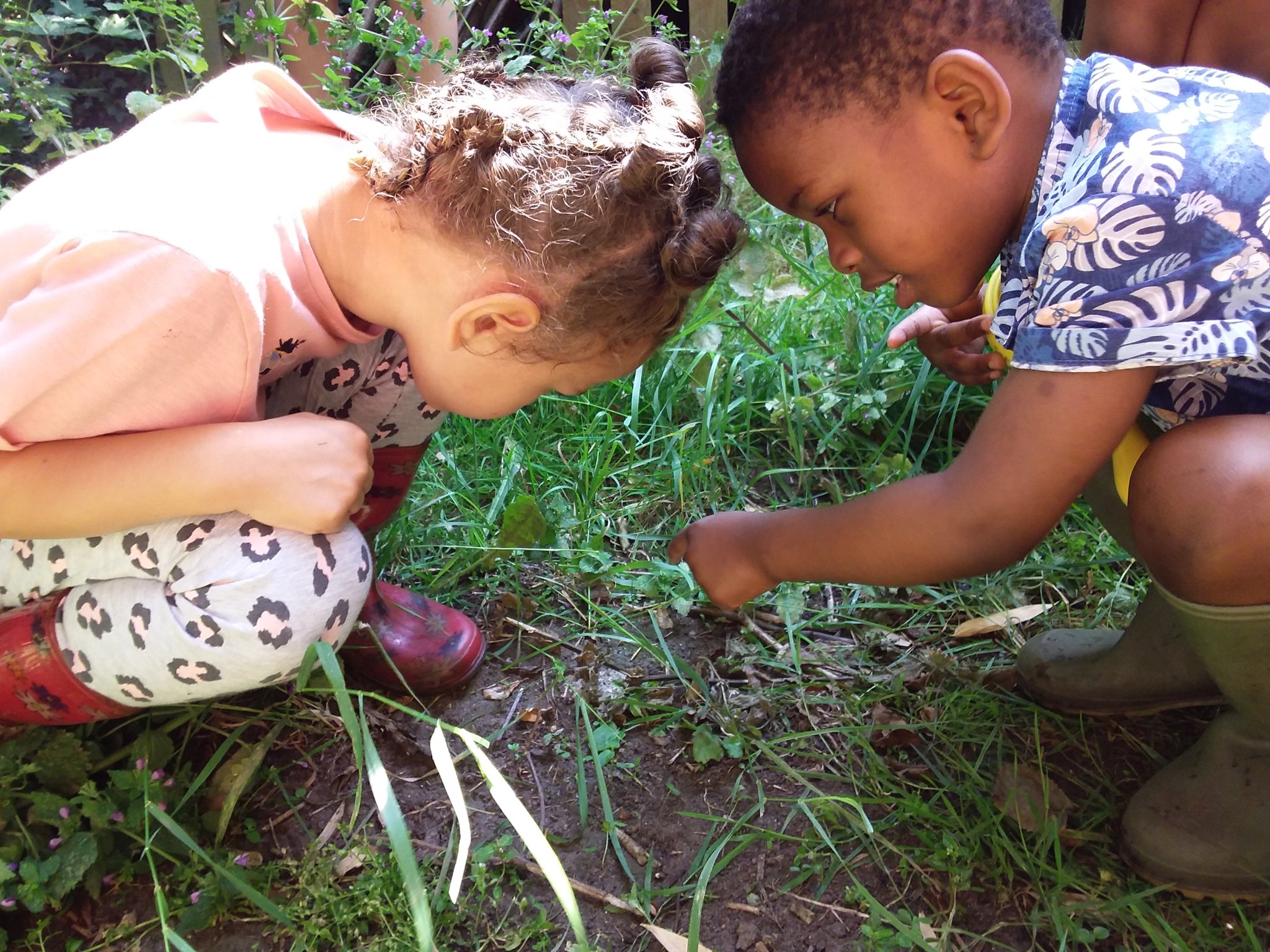 Image of Come and see what you can find at Abbey Wood Nursery School