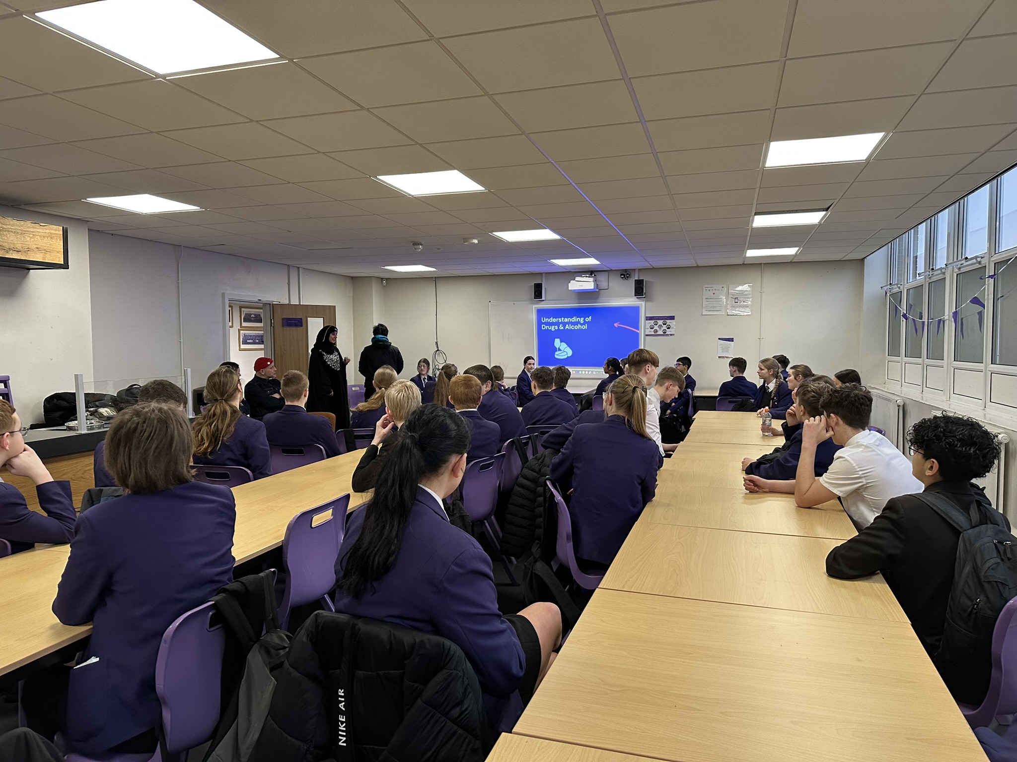 Image of Educating and Empowering: “We Are With You” Delivers Impactful Drug and Alcohol Awareness Session  for Year 10