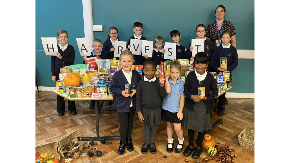 Image of Kingsfield Primary School celebrates Harvest Festival