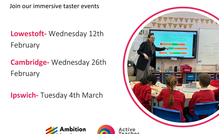 Image of Train to Teach Roadshow- Cambridge (26th February)