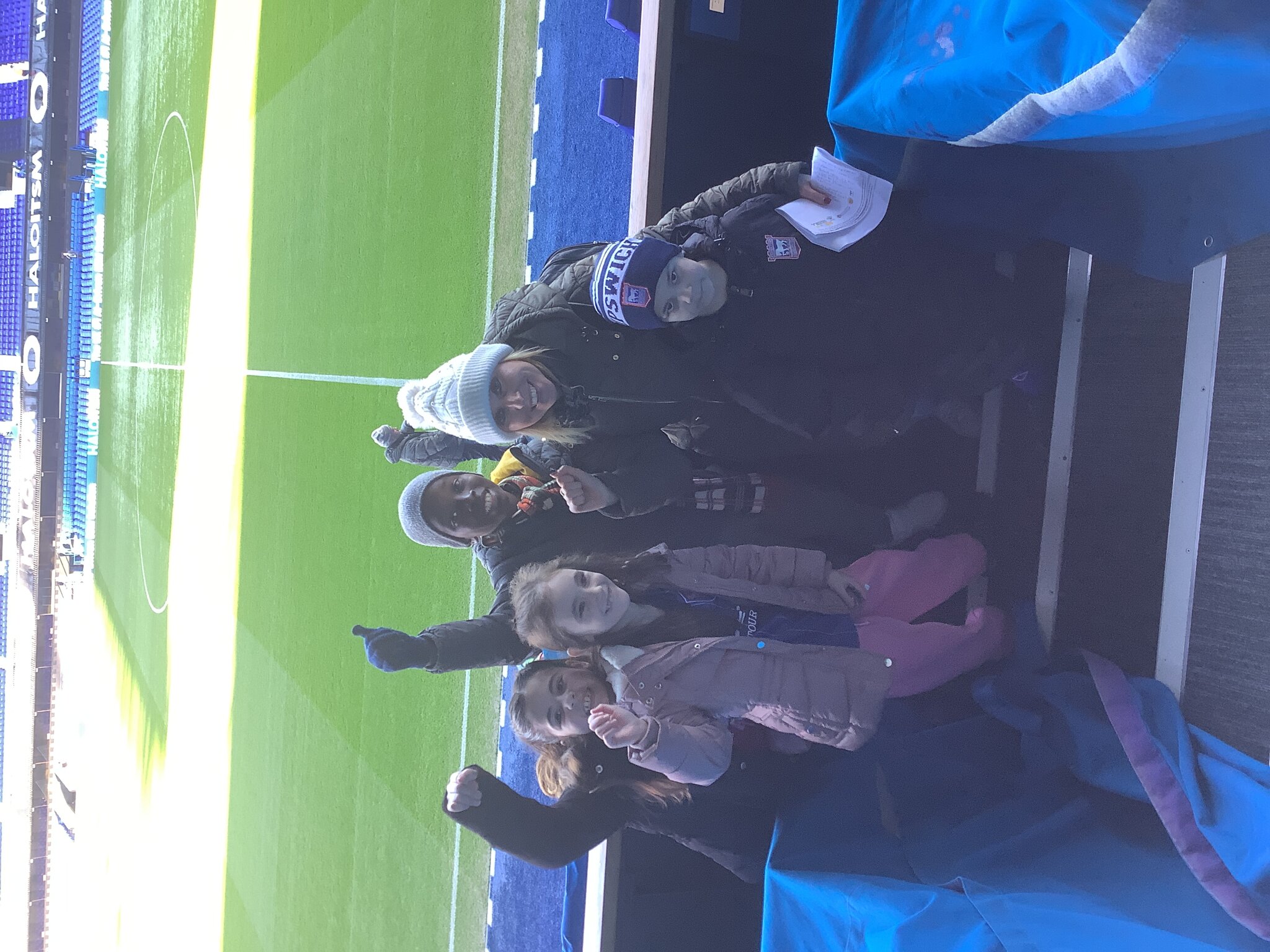 Image of Hillside Primary Children take Centre Stage as Ipswich Town Mascots