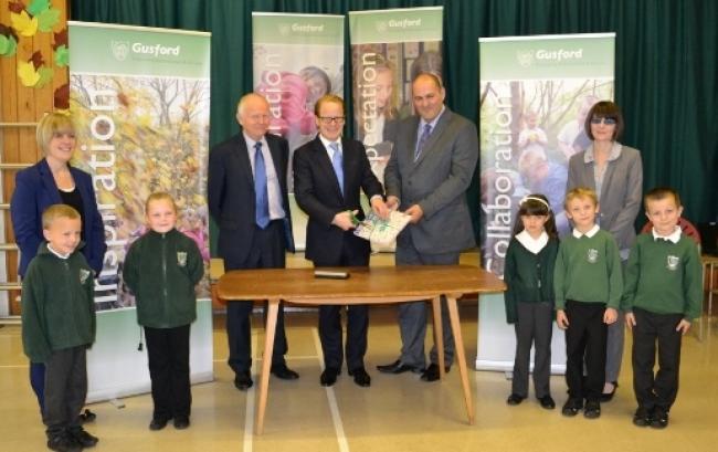 Image of Gusford Primary official opening