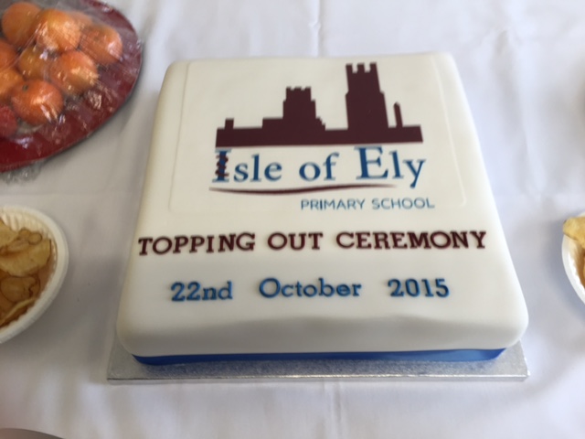 Image of Isle of Ely, 'Topping Out' ceremony