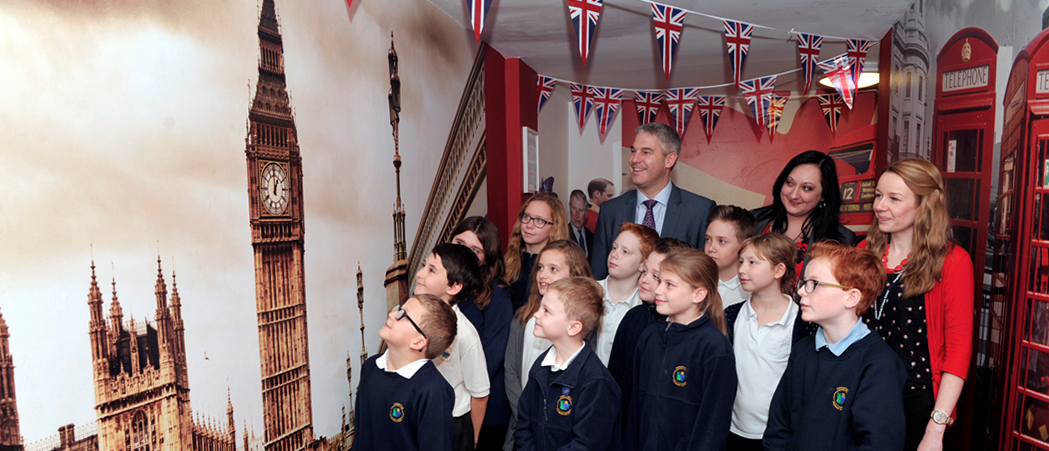 Image of Kingsfield: School unveils corridor of learning
