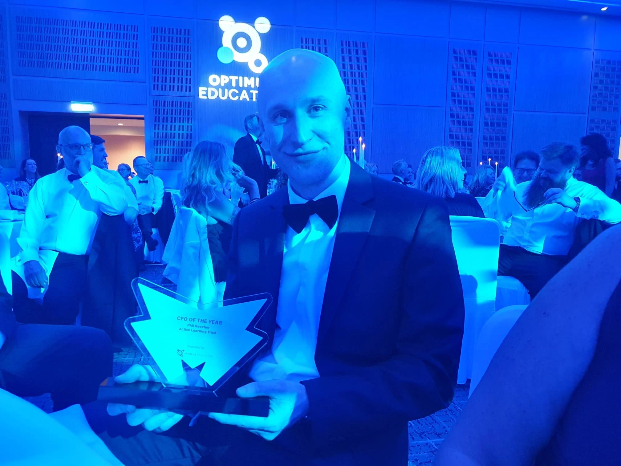 Image of Phil Beecher named CFO of the Year at MAT Excellence Awards