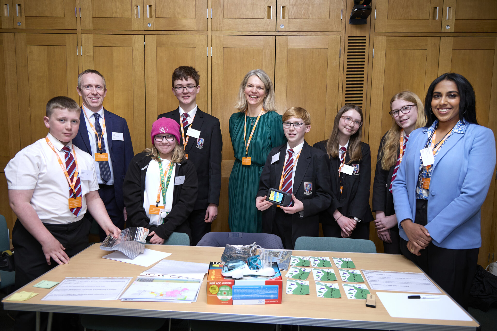 Image of Chatteris students chosen to give carbon emissions presentation at WestminsterÂ
