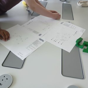 Image of T Level students participate in employer led activities