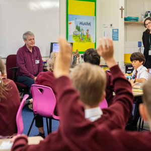 Image of Axel Scheffler visit