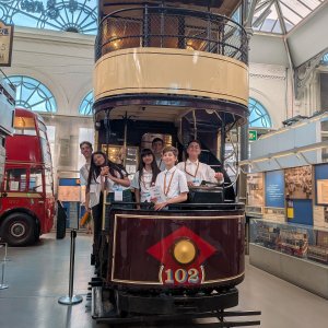 Image of TFL Ambassador visit to London Transport Museum