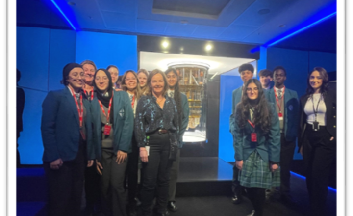 Image of Year 11 students visit to IBM offices