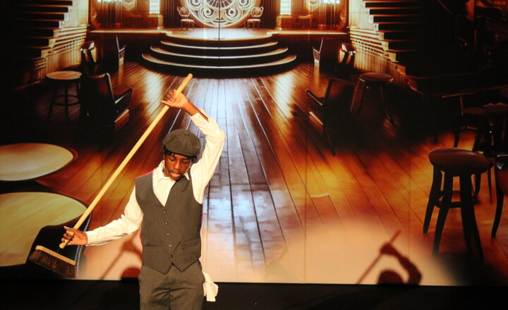 Image of Bugsy Malone school production