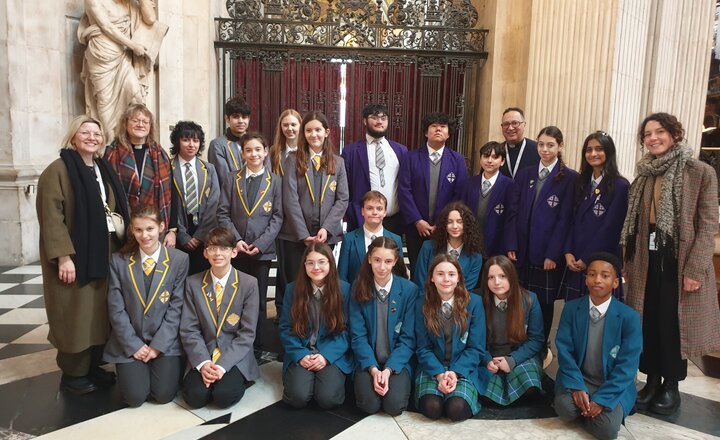 Image of LDBS service at St Paul's Cathedral