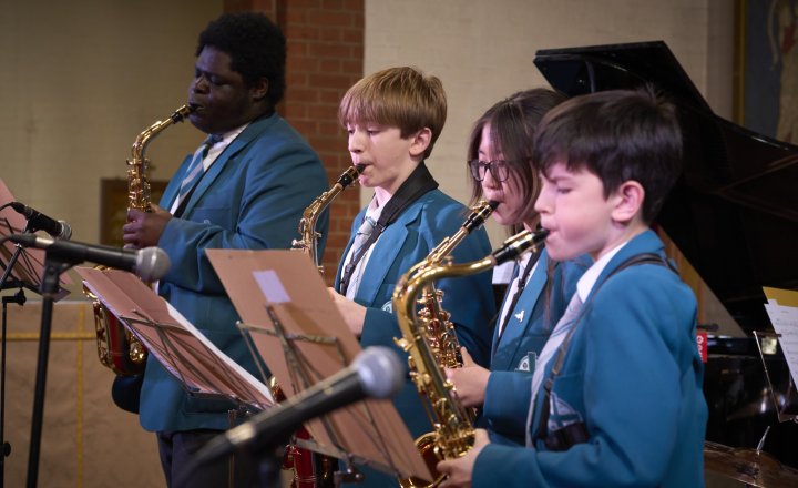 Image of Trust jazz musicians perform at Chiswick Jazz Festival