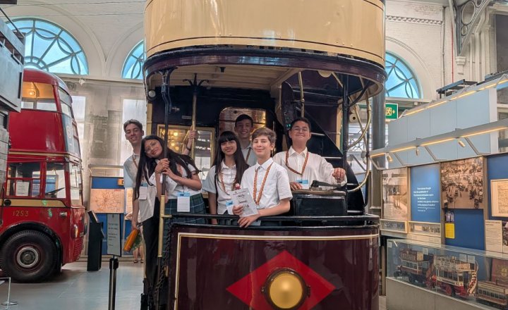 Image of TFL Ambassador visit to London Transport Museum