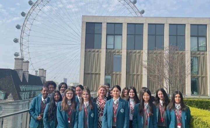 Image of Y9 girls trip to IBM York Road