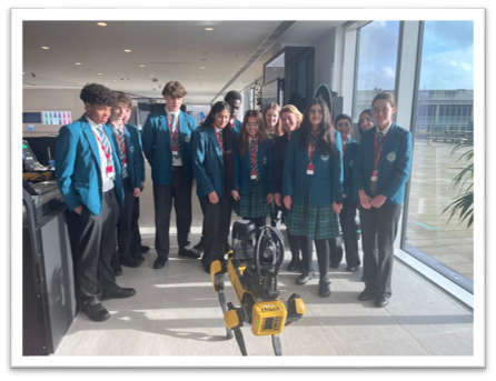 Image of Year 11 visit to IBM office