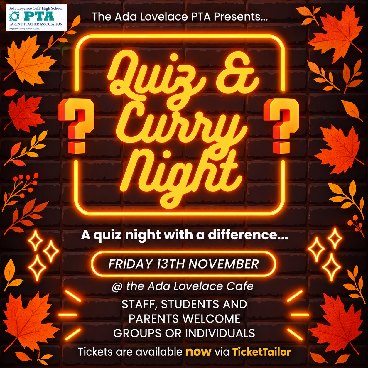 Image of PTA Curry and Quiz Night