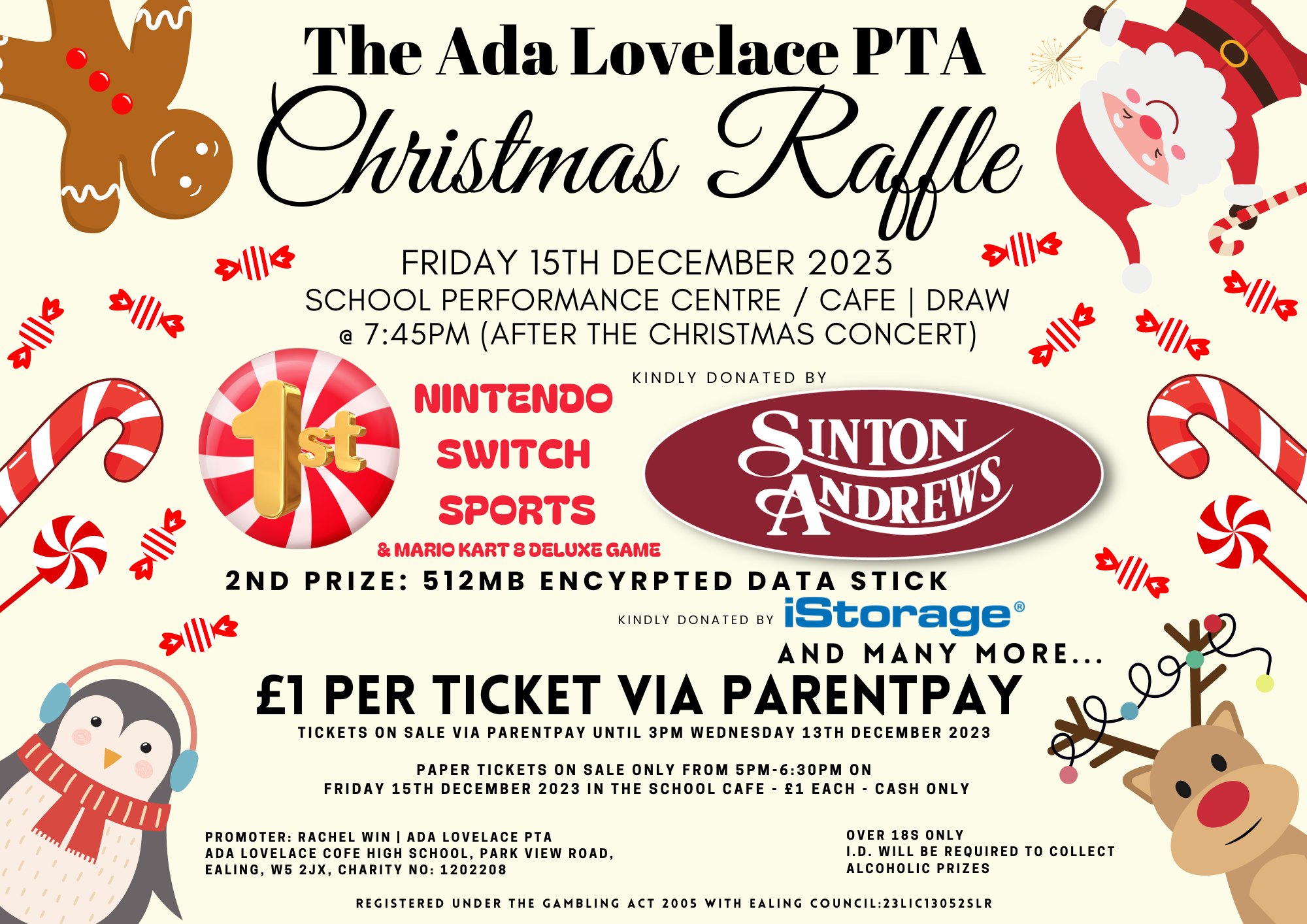 Image of Christmas PTA Raffle
