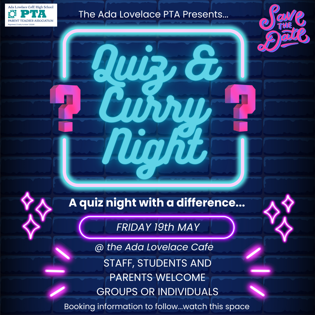 Image of Ada Lovelace PTA Quiz & Curry Night