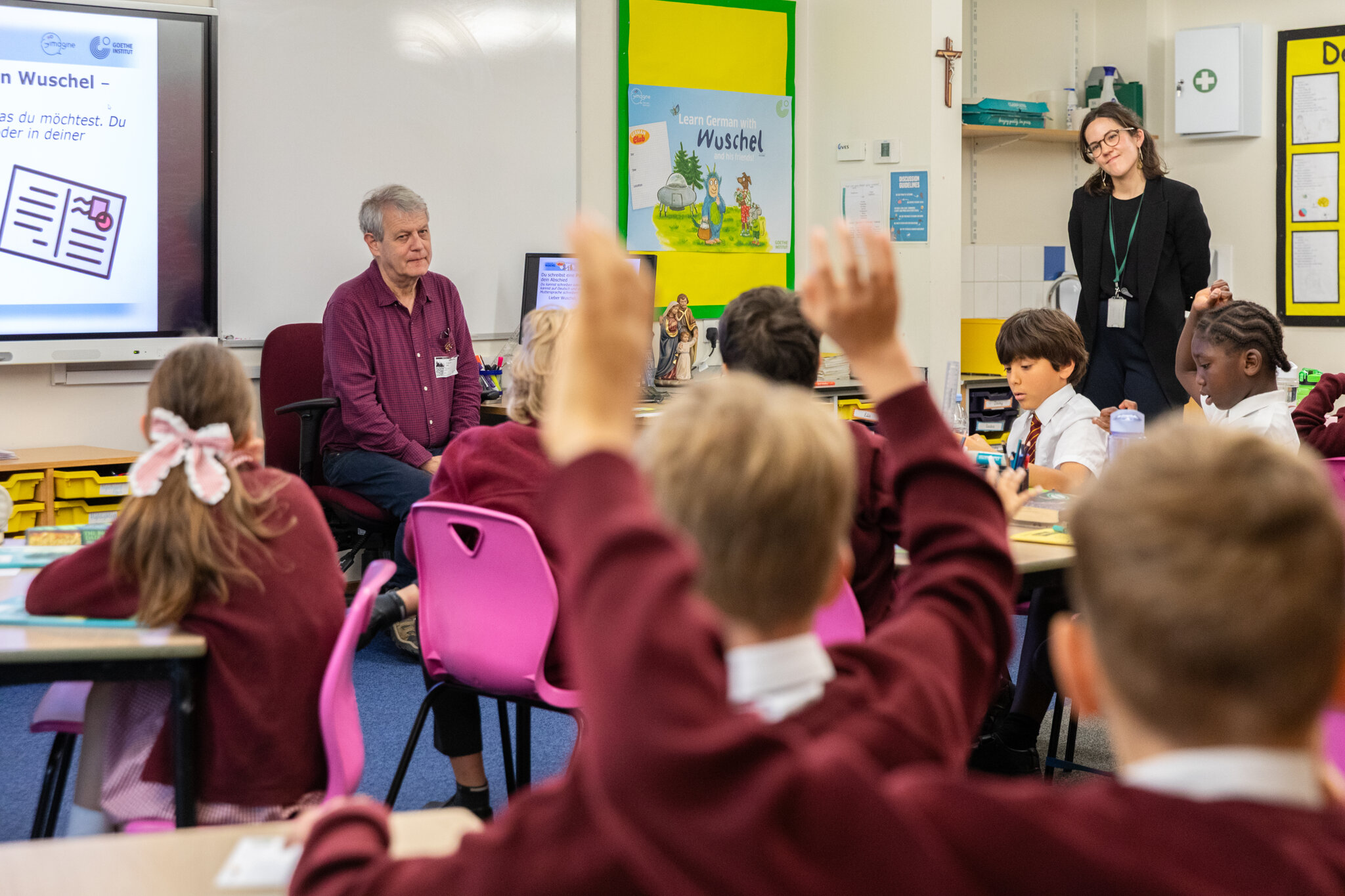 Image of Axel Scheffler visit