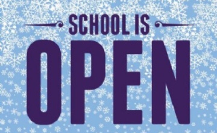 Image of Tuesday 7th January 2025: school is open as normal today