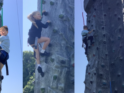 Image of Reaching high