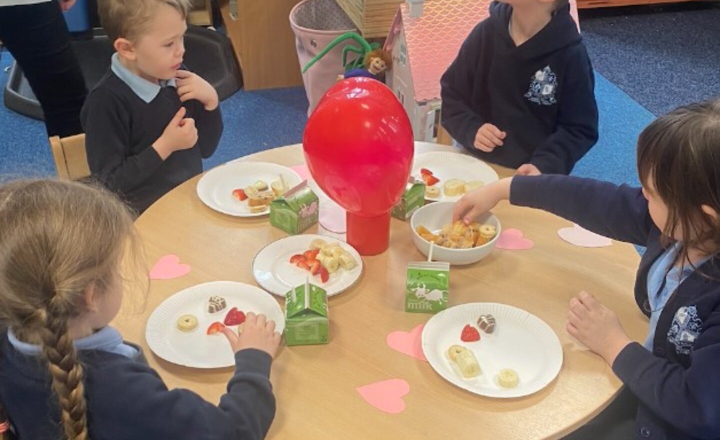 Image of Class 1 Valentine's Snack!