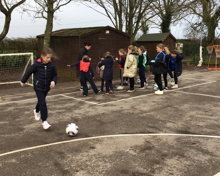 Image of Girls Football Session