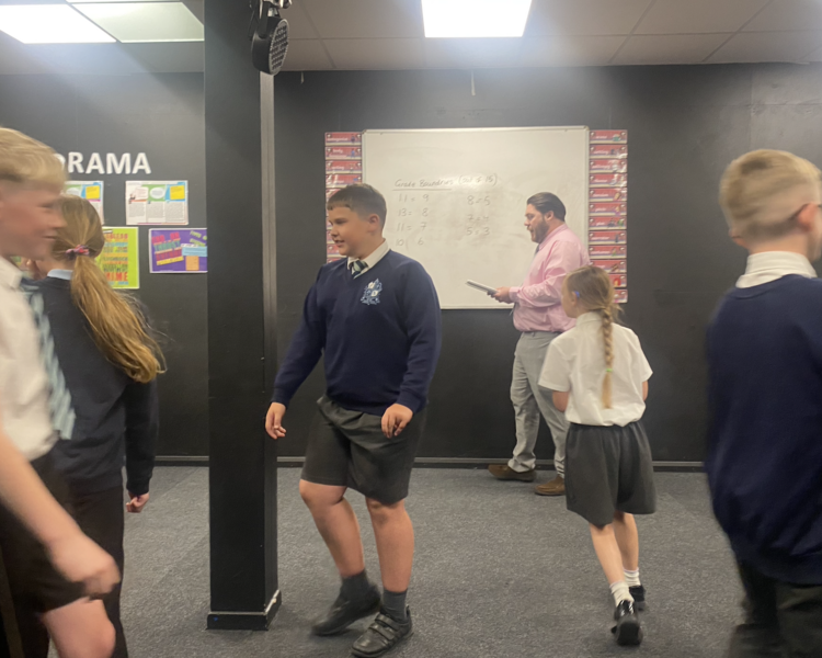 Image of Year 5 visit to Kind Edward VI High School