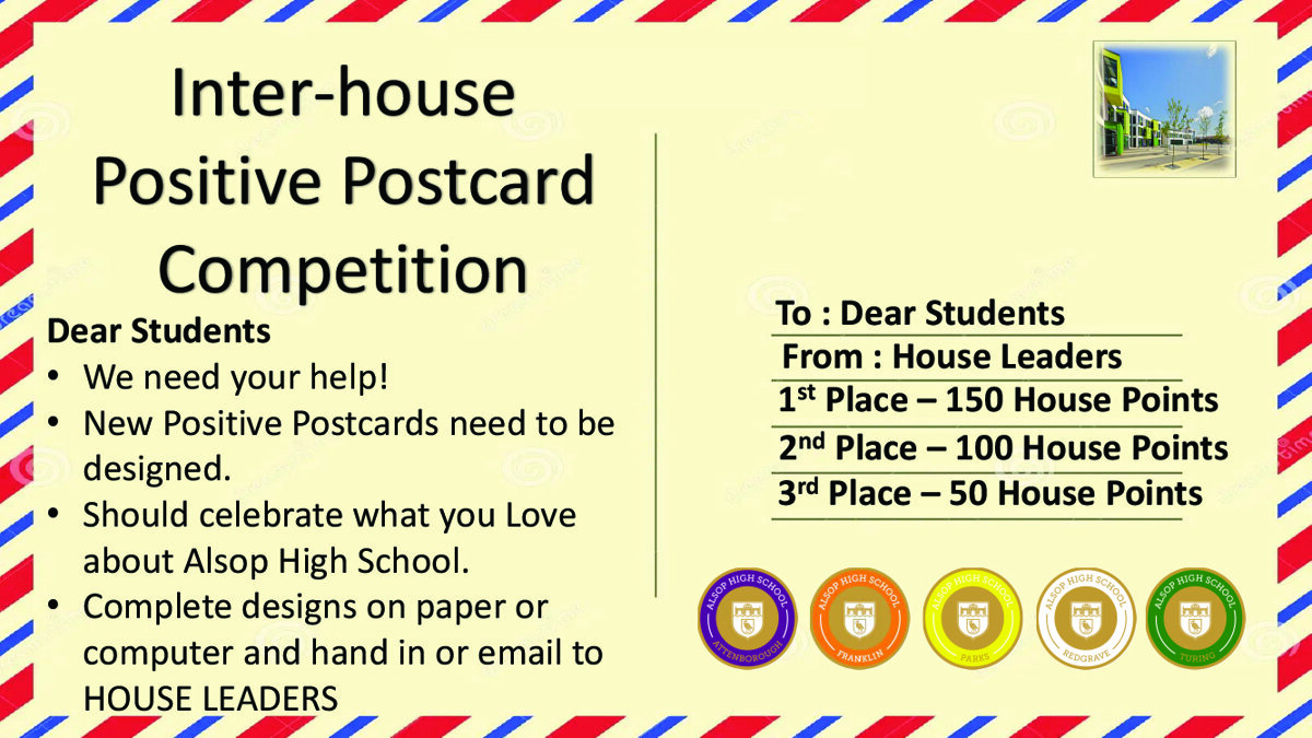 Image of Design a Positive Postcard Winner