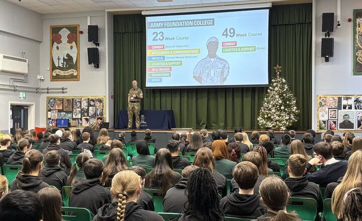 Image of Inspiring careers assembly