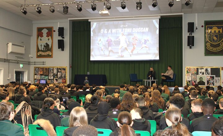 Image of Inspiring Careers Talk at Alsop High School 