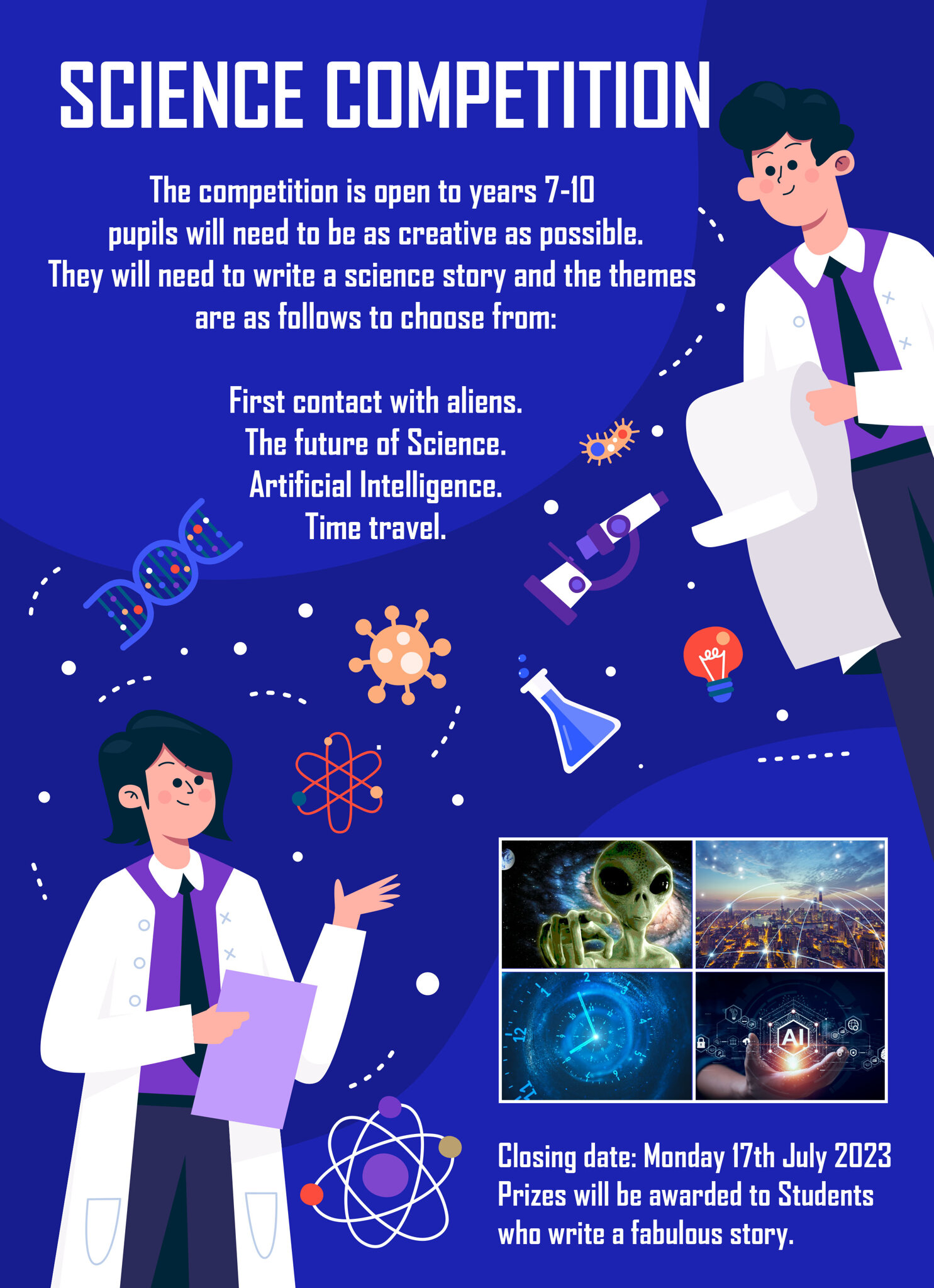 Image of Science writing competition