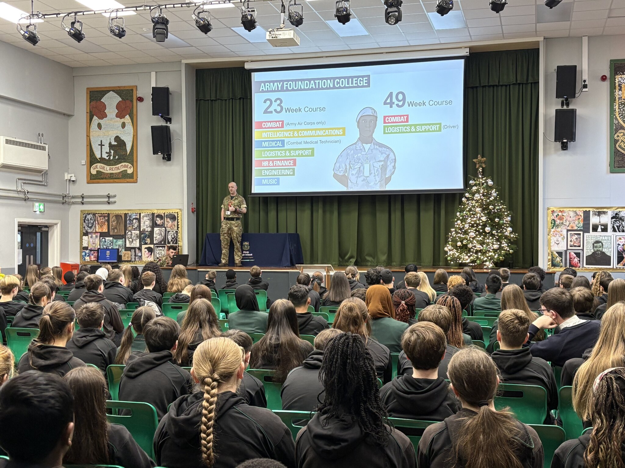 Image of Inspiring careers assembly