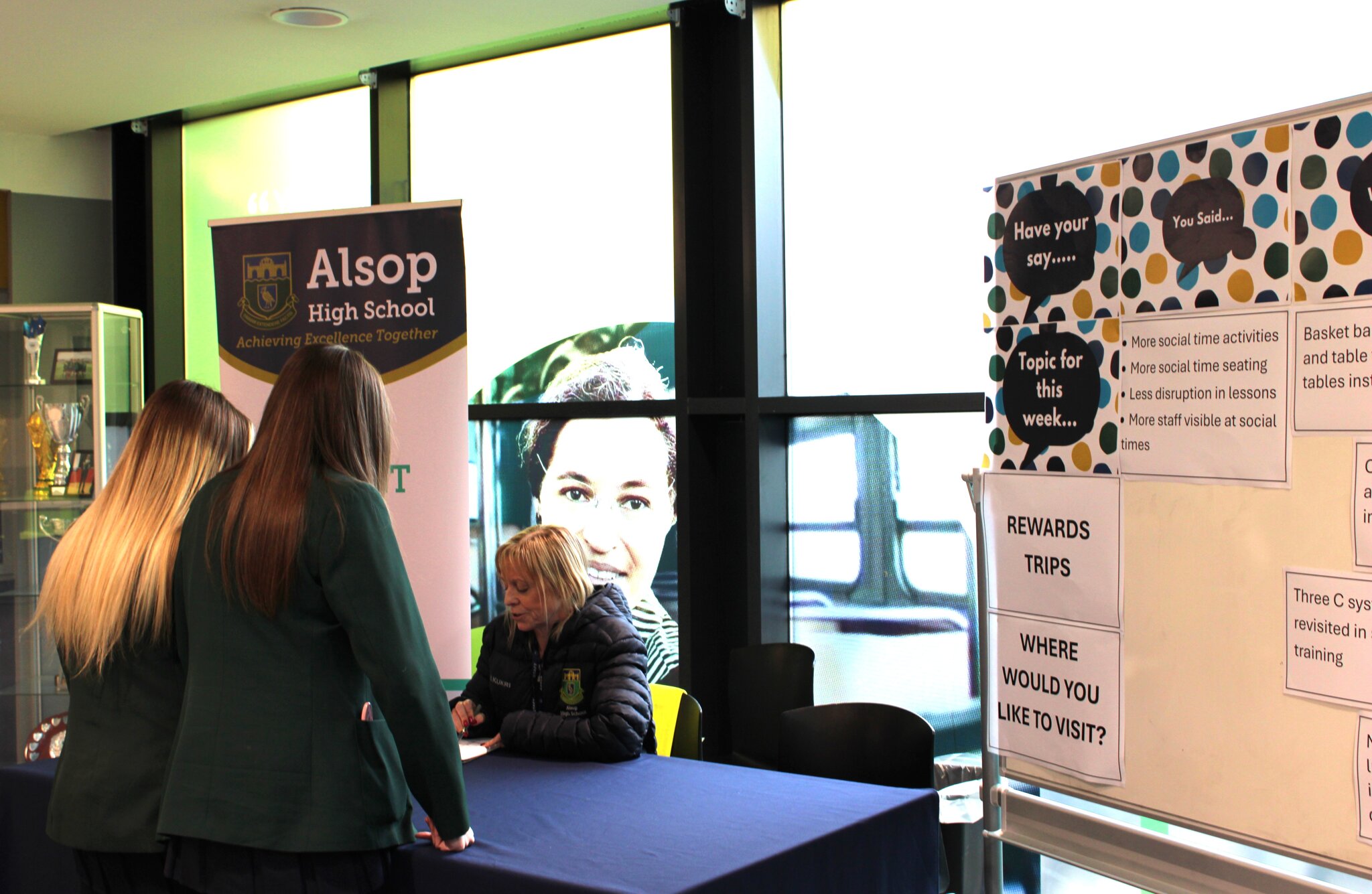 Image of Student Voice in Action!