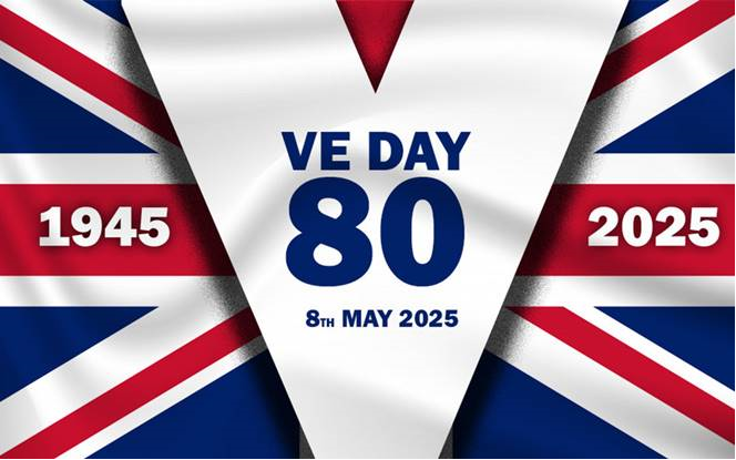 Image of Alsop students commemorate VE DAY 80
