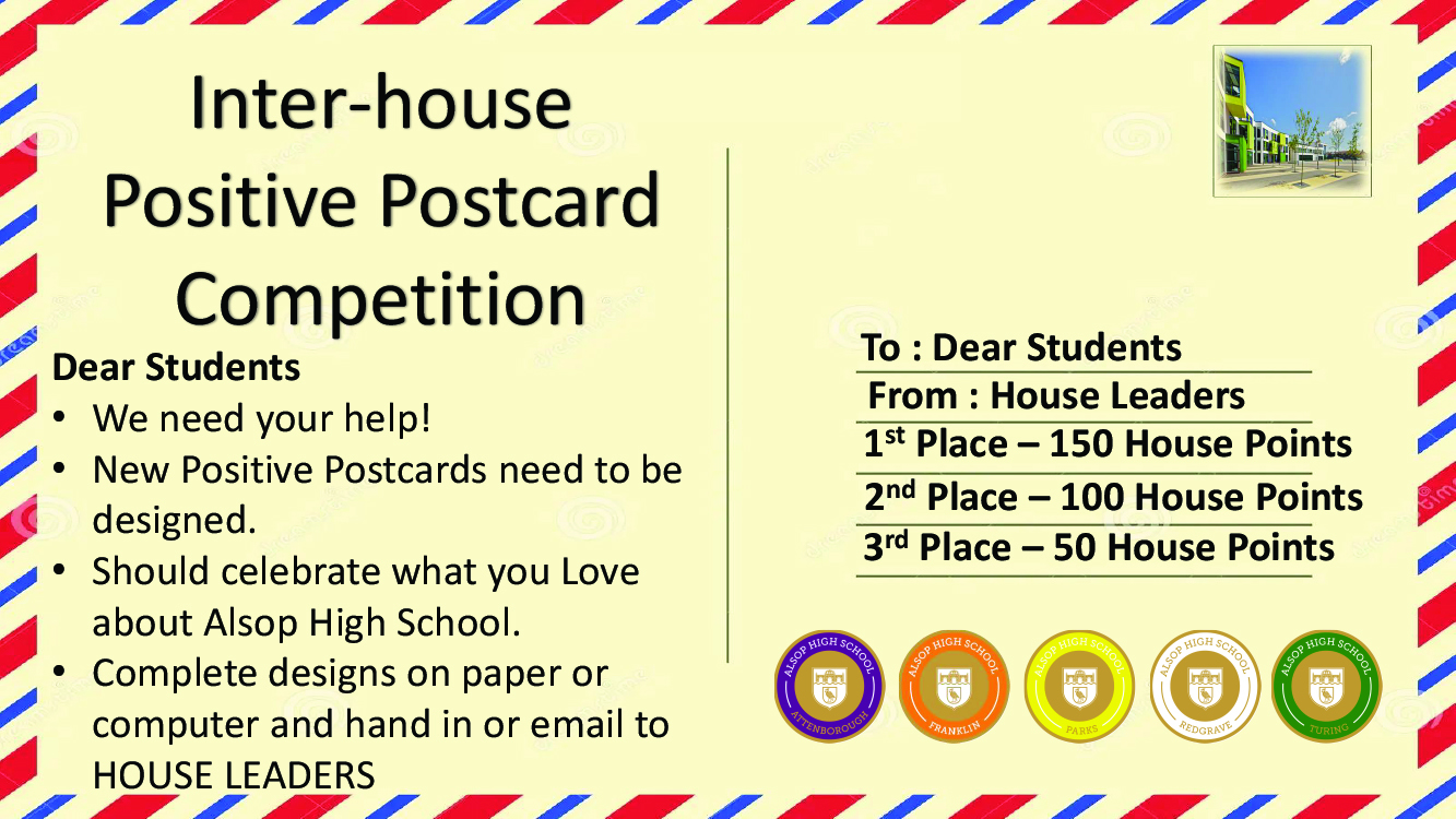 Image of Design a Positive Postcard Winner