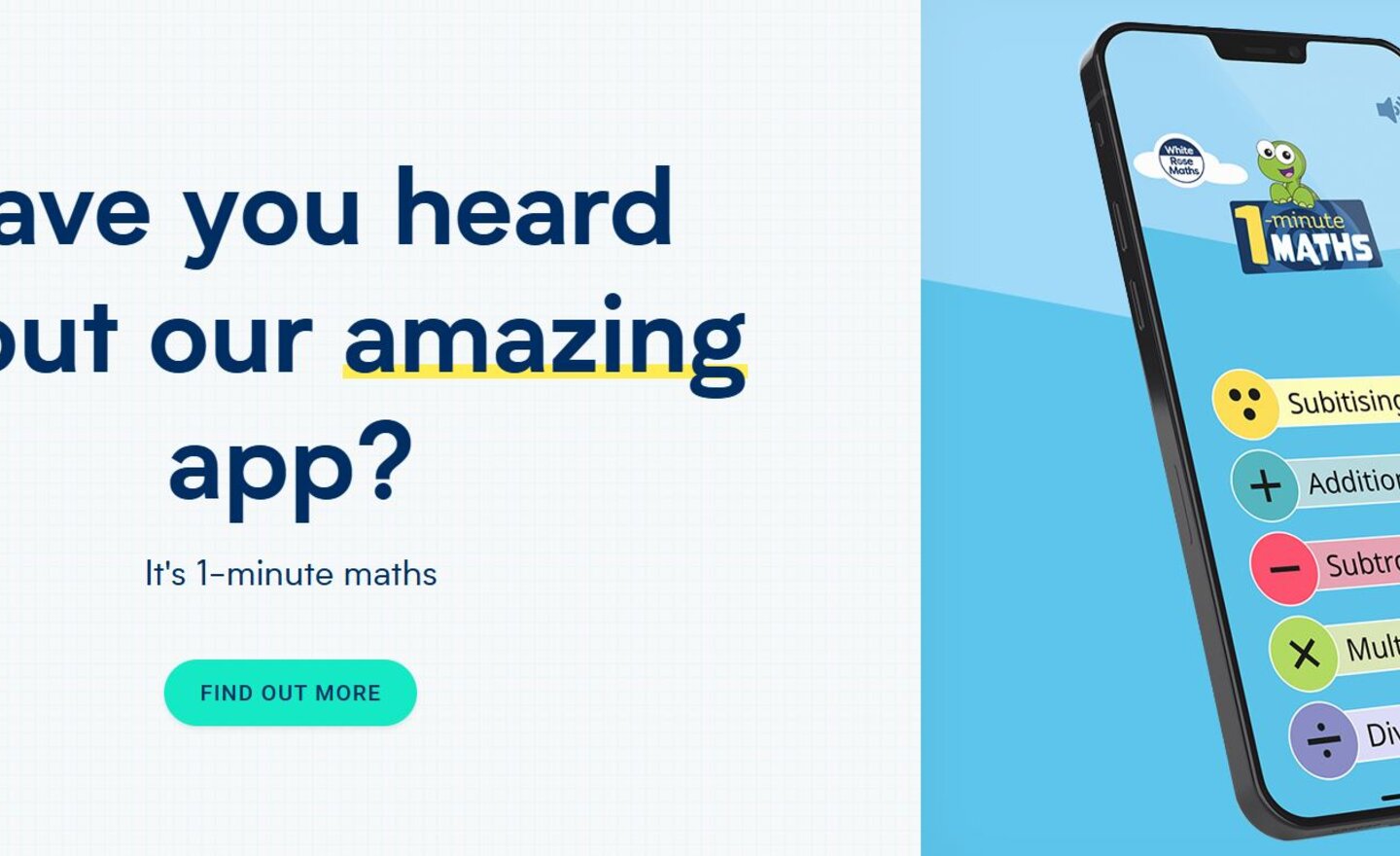 Image of 1 minute maths!