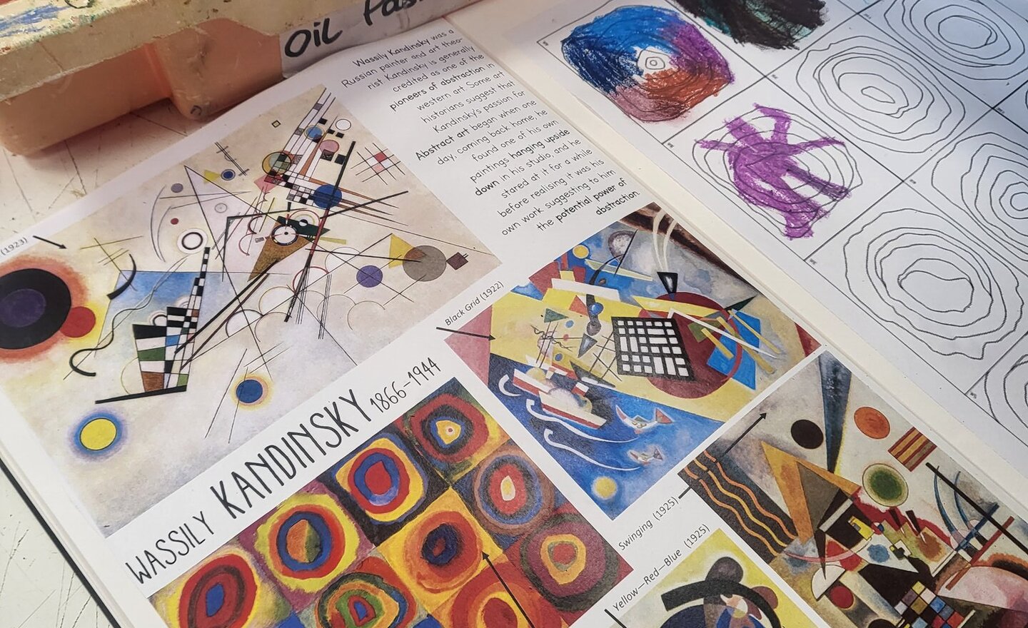 Image of Kandinsky lesson