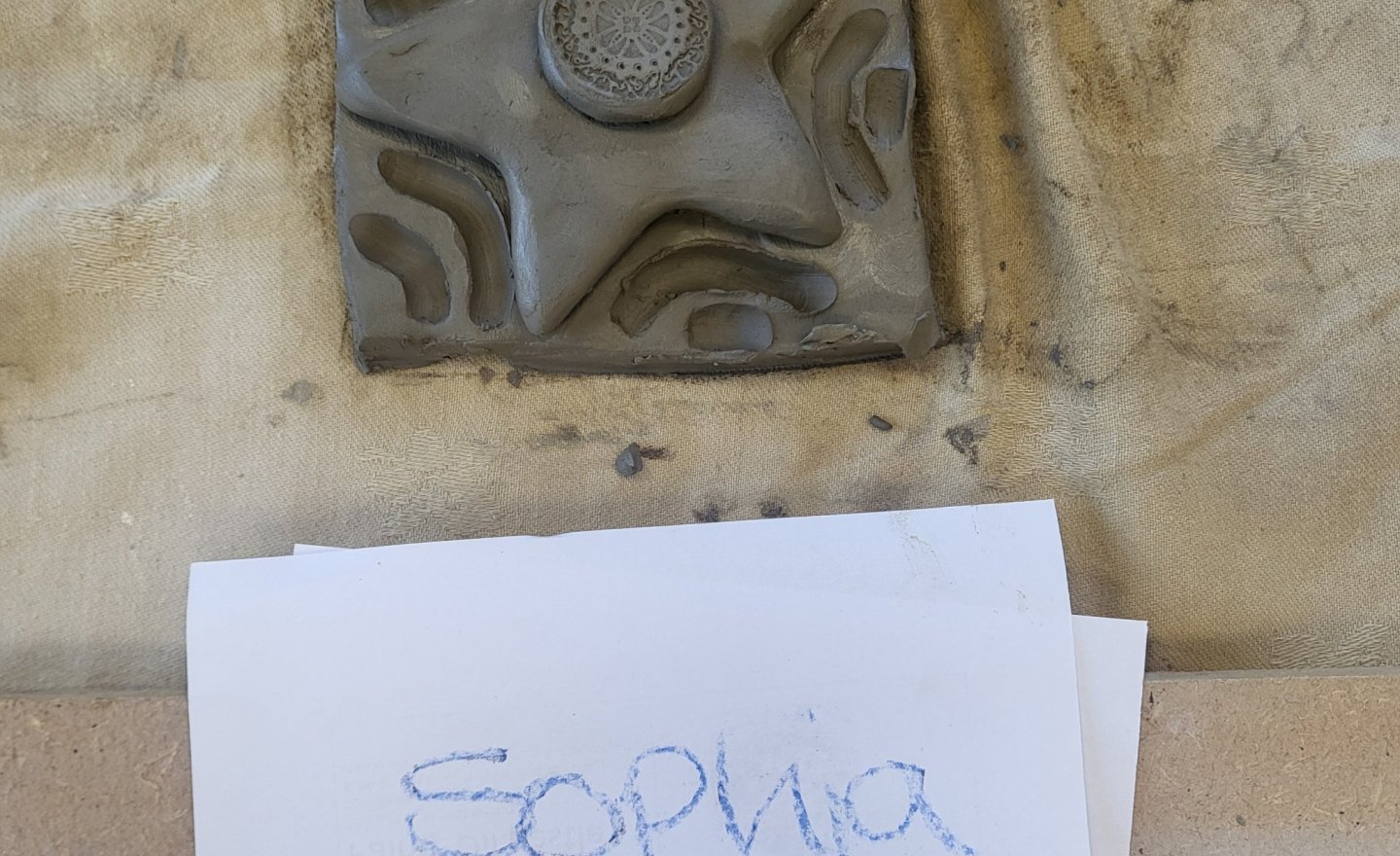 Image of Year 7 clay techniques