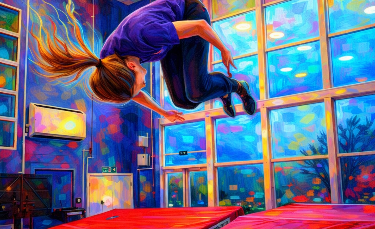 Image of Year 9 Trampolining