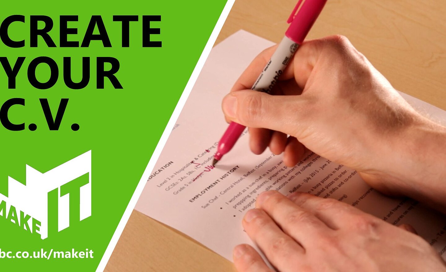 Image of Year 9 CV Writing