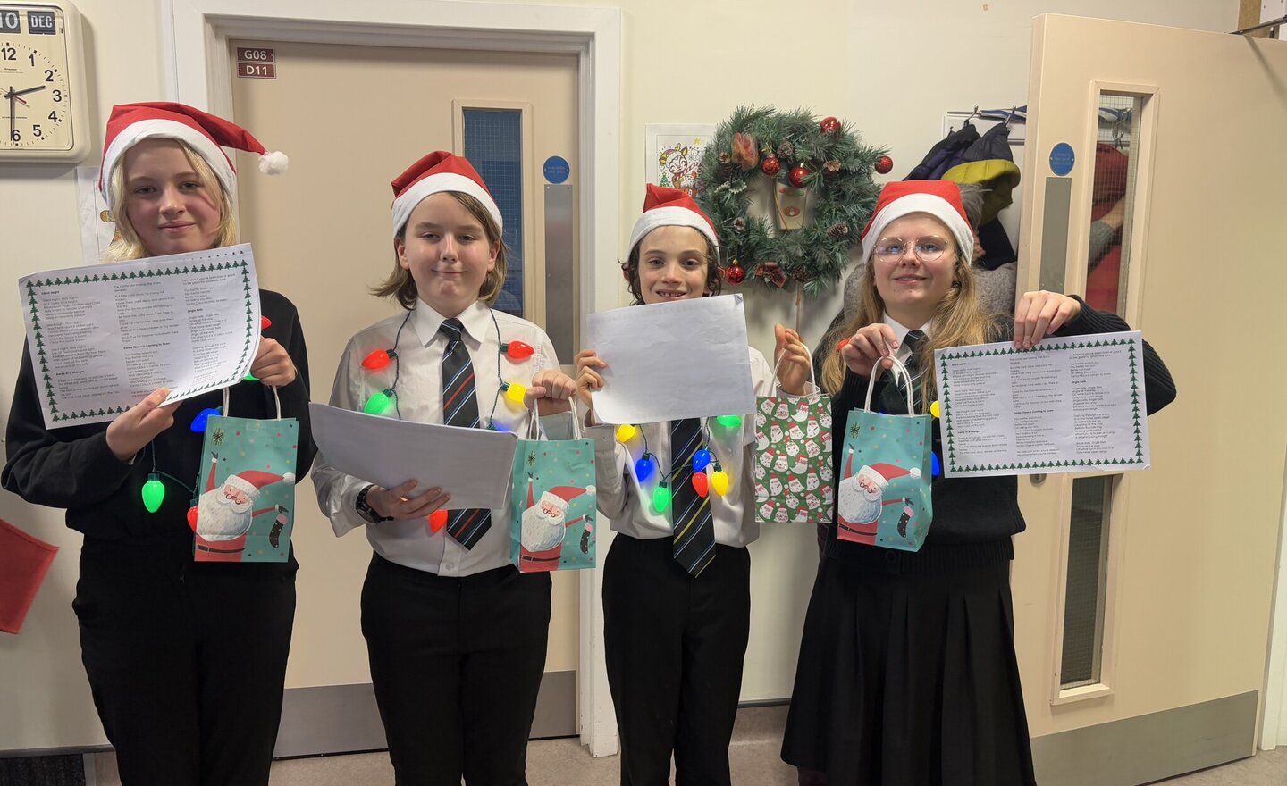 Image of Carol Singing at The Day Centre, Alston 