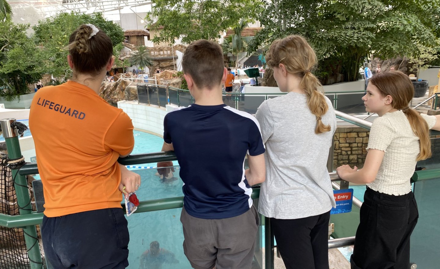 Image of Year 8 go to Center Parcs - part 2