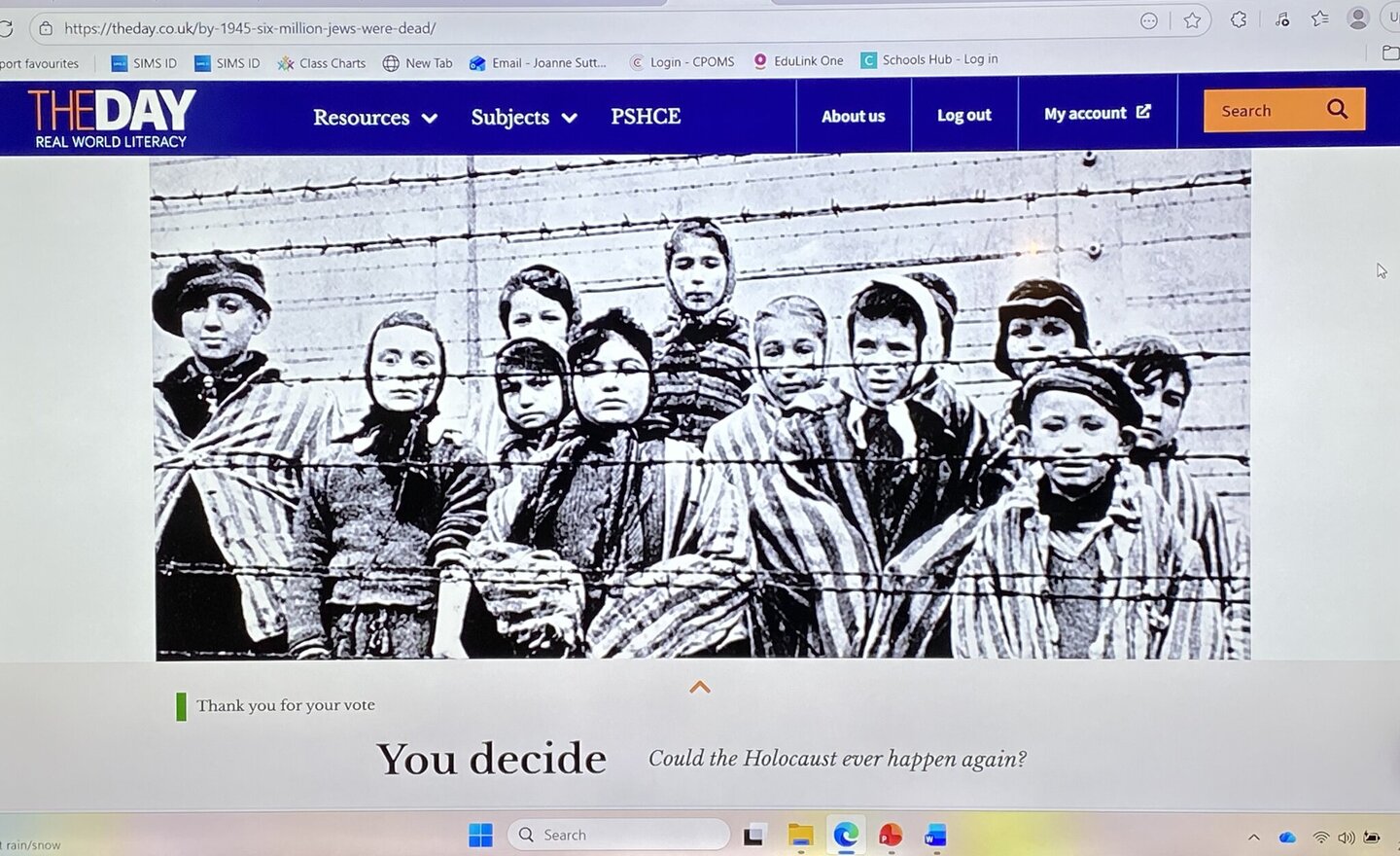 Image of Holocaust Memorial Day