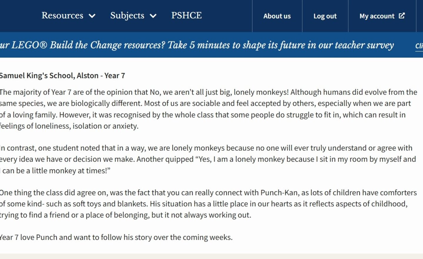 Image of Year 7 Literacy