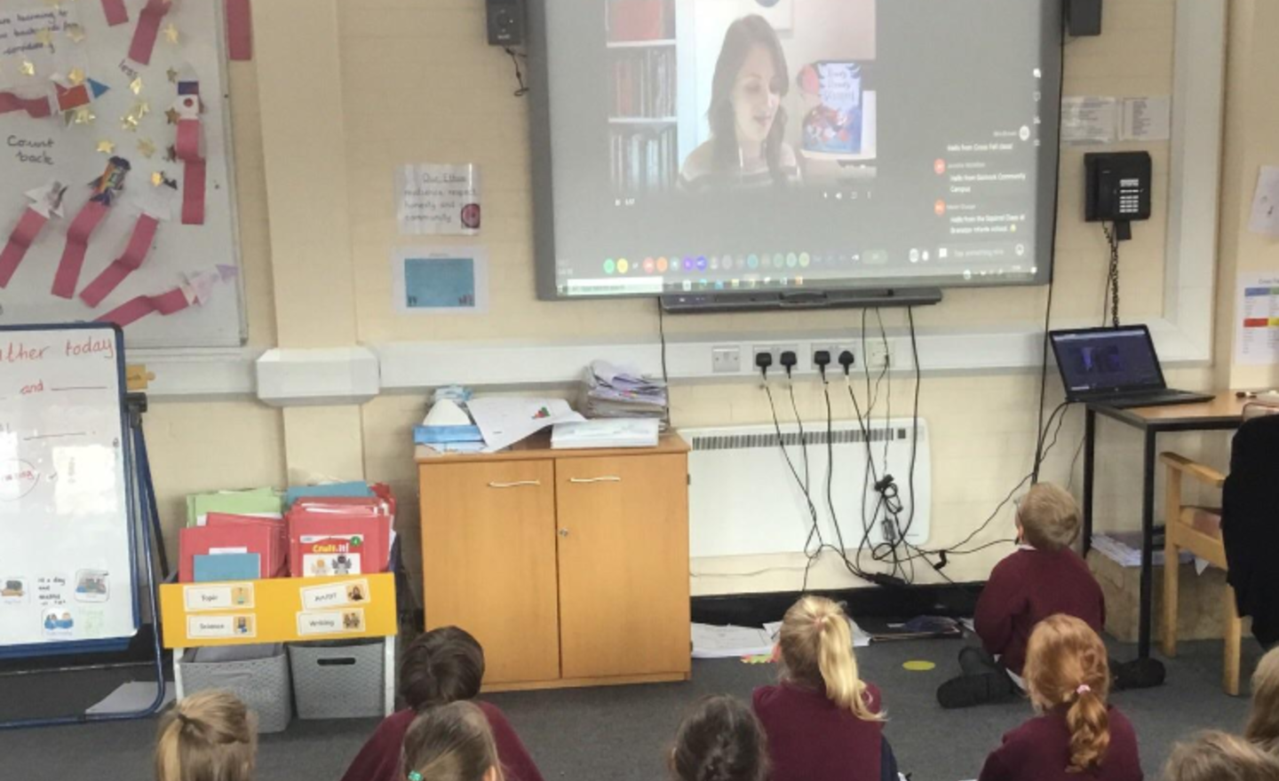 Image of Virtual author visit