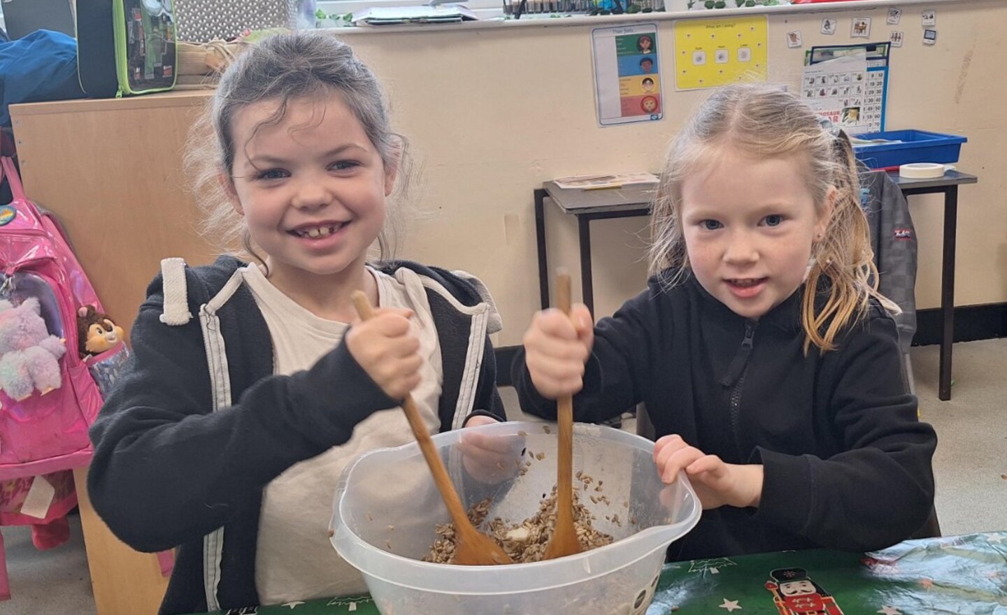 Image of Caring for our feathered friends- making bird feeders