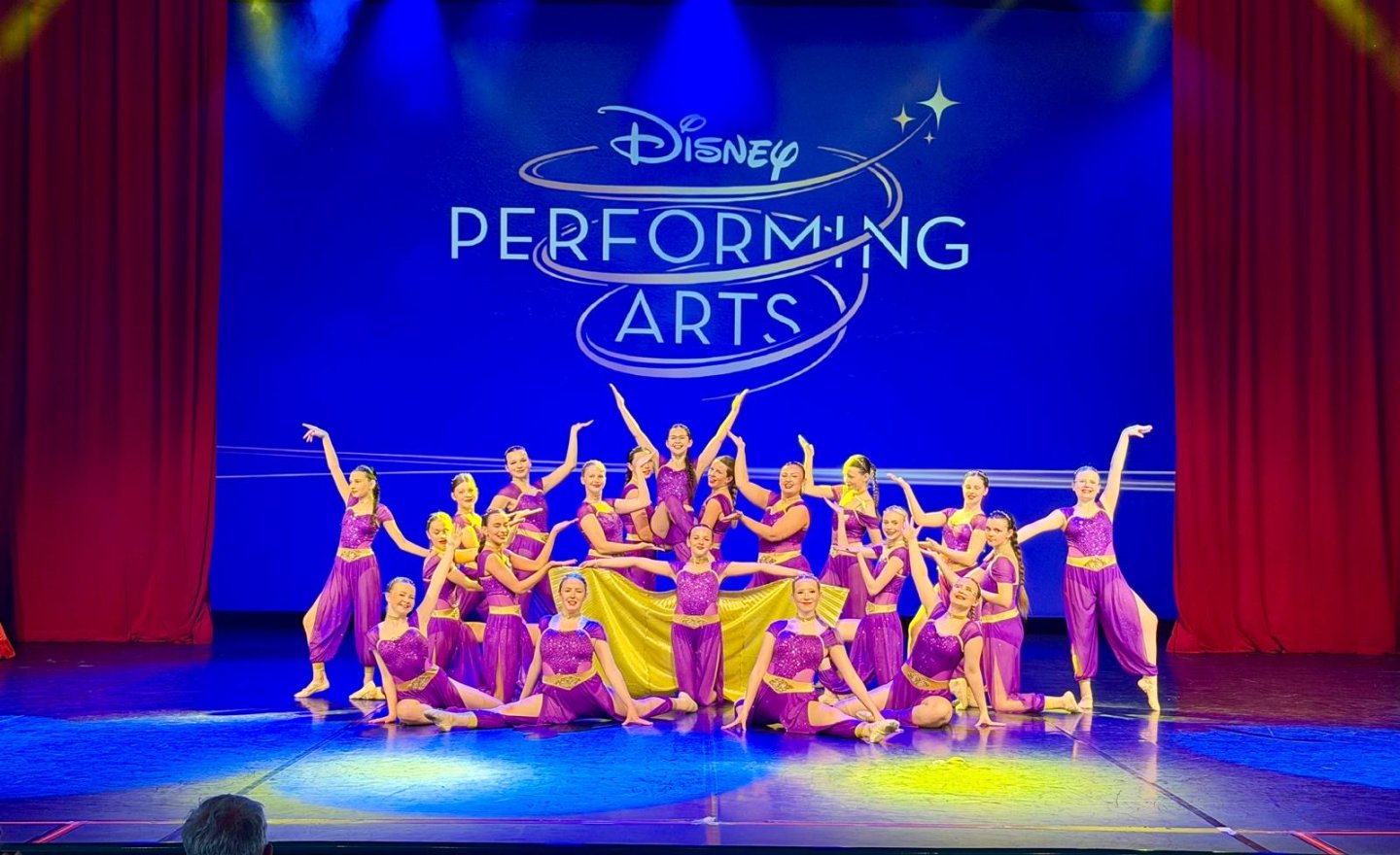 Image of Dancers Perform at Disneyland Paris