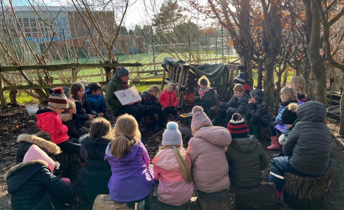 Image of Problem solving in forest school